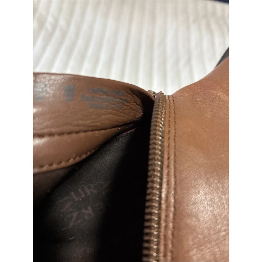 Naturalizer Womens Side Zip and Outside Buckle Brown Color Boots Size 10M - Picture 10 of 11